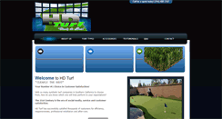 Desktop Screenshot of hdturf.com